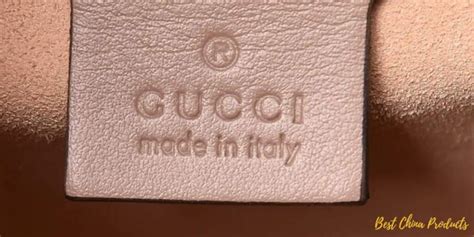 where does gucci manufacture their products|gucci made in which country.